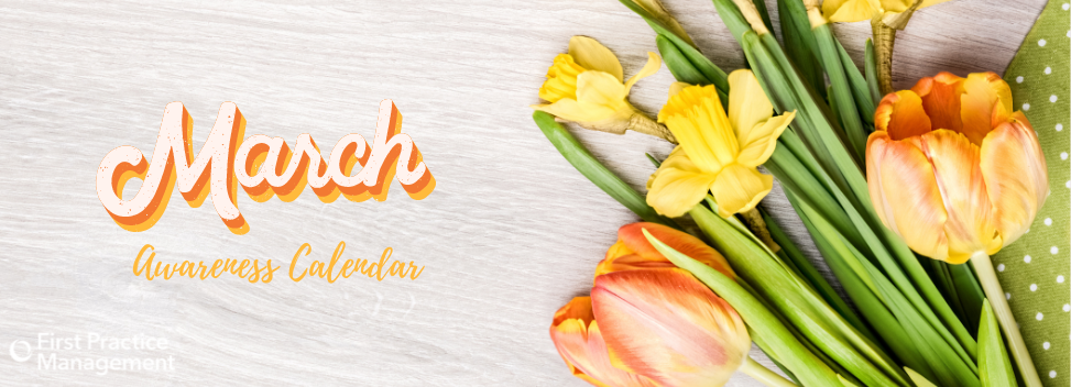 March 2024 Awareness Calendar